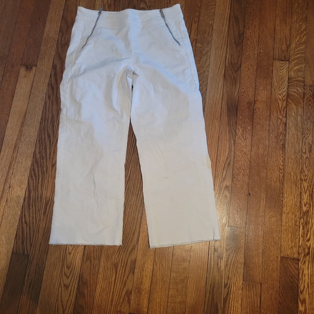 LOFT, SIZE 4, WHITE